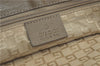 Authentic GUCCI Tote Hand Bag Nylon Leather 0021105 Beige J2134