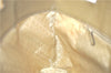 Authentic GUCCI Tote Hand Bag Nylon Leather 0021105 Beige J2134