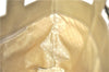 Authentic GUCCI Tote Hand Bag Nylon Leather 0021105 Beige J2134