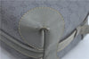 Authentic GUCCI Micro GG PVC Leather Shoulder Cross Body Bag Purse Gray J2135