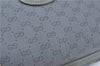 Authentic GUCCI Micro GG PVC Leather Shoulder Cross Body Bag Purse Gray J2135