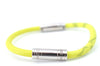 Authentic Louis Vuitton Taiga Rama Split Leather Bracelet M6490E Yellow LV J2136