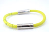 Authentic Louis Vuitton Taiga Rama Split Leather Bracelet M6490E Yellow LV J2136