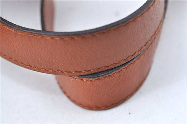 Authentic GUCCI Bamboo Backpack Leather Brown J2137