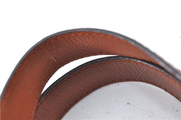 Authentic GUCCI Bamboo Backpack Leather Brown J2137