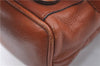 Authentic GUCCI Bamboo Backpack Leather Brown J2137