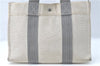 Authentic HERMES New Fourre Tout PM Hand Tote Bag Purse Canvas Ivory J2140