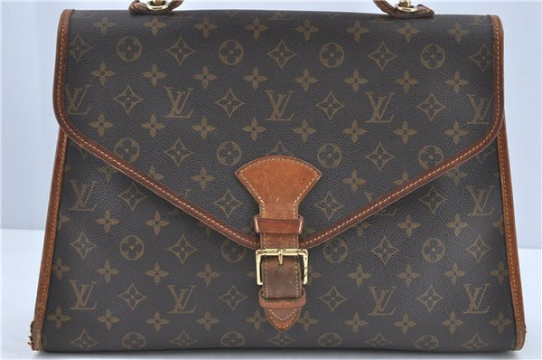 Auth Louis Vuitton Monogram Beverly 41 2Way Shoulder Hand Bag M51121 LV J2142