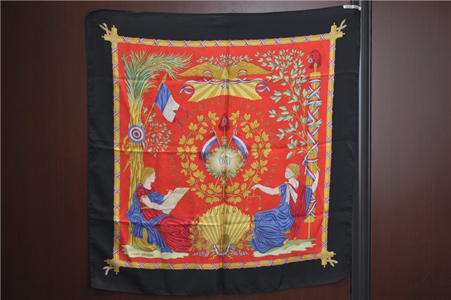 Authentic HERMES Carre 90 Scarf 