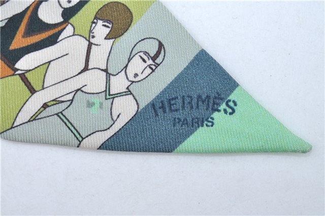 Authentic HERMES Twilly Scarf 