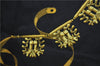 Authentic HERMES Carre 90 Scarf "LES CAVALIERS D’OR" Silk Black J2149