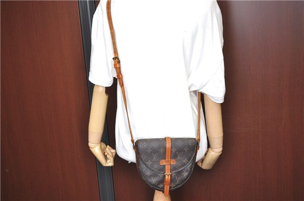 Authentic Louis Vuitton Monogram Chantilly PM Shoulder Cross Bag M51234 LV J2165