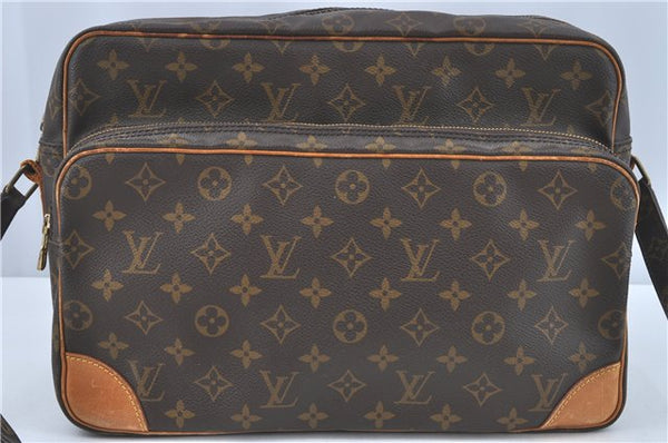 Authentic Louis Vuitton Monogram Nile 34 Shoulder Cross Body Bag M45242 LV J2170