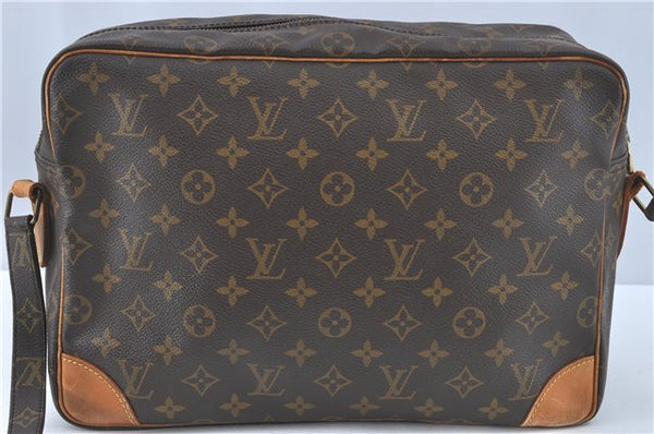 Authentic Louis Vuitton Monogram Nile 34 Shoulder Cross Body Bag M45242 LV J2170