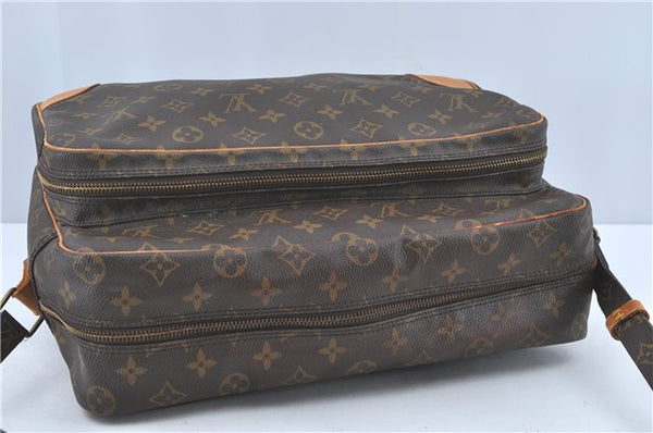 Authentic Louis Vuitton Monogram Nile 34 Shoulder Cross Body Bag M45242 LV J2170
