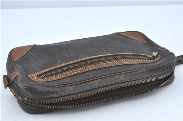 Auth Louis Vuitton Monogram Marly Dragonne GM Clutch Hand Bag M51825 Junk J2175