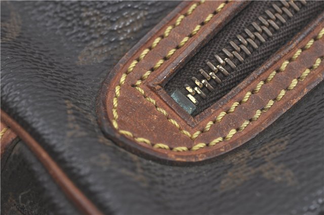 Auth Louis Vuitton Monogram Marly Dragonne GM Clutch Hand Bag M51825 Junk J2175