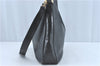Authentic GUCCI Bamboo 2Way Shoulder Hand Bag Leather Black Junk J2177