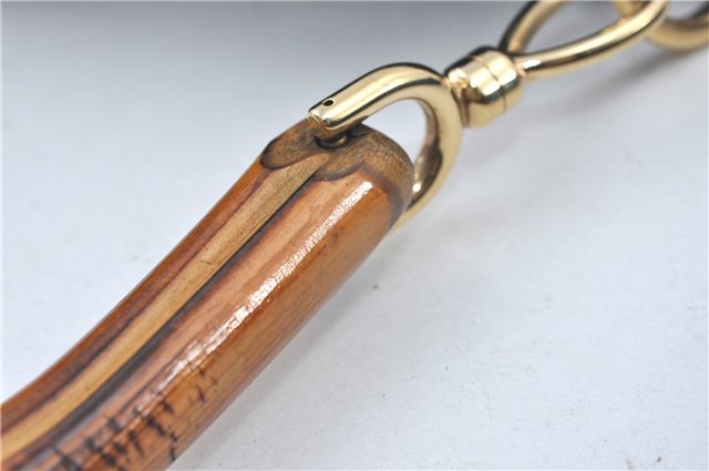 Authentic GUCCI Bamboo 2Way Shoulder Hand Bag Leather Black Junk J2177