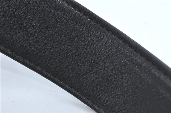 Authentic GUCCI Bamboo 2Way Shoulder Hand Bag Leather Black Junk J2177