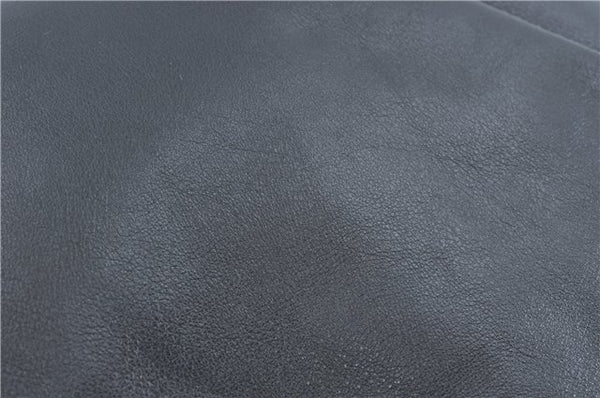 Authentic GUCCI Bamboo 2Way Shoulder Hand Bag Leather Black Junk J2177