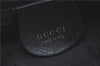 Authentic GUCCI Bamboo 2Way Shoulder Hand Bag Leather Black Junk J2177