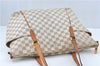 Authentic Louis Vuitton Damier Azur Totally MM Tote Bag N51262 LV J2182