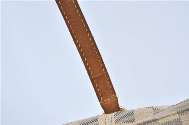 Authentic Louis Vuitton Damier Azur Totally MM Tote Bag N51262 LV J2182