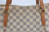 Authentic Louis Vuitton Damier Azur Totally MM Tote Bag N51262 LV J2182