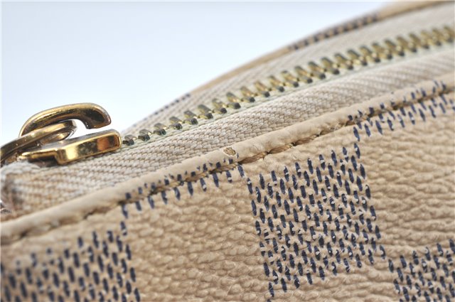 Authentic Louis Vuitton Damier Azur Totally MM Tote Bag N51262 LV J2182