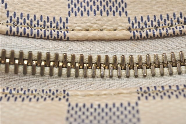 Authentic Louis Vuitton Damier Azur Totally MM Tote Bag N51262 LV J2182