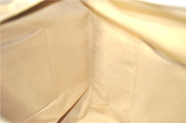 Authentic Louis Vuitton Damier Azur Totally MM Tote Bag N51262 LV J2182