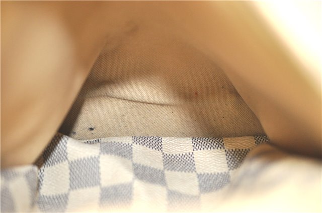 Authentic Louis Vuitton Damier Azur Totally MM Tote Bag N51262 LV J2182