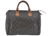 Authentic Louis Vuitton Monogram Speedy 30 Hand Boston Bag M41526 LV J2184