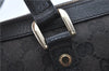 Auth GUCCI Abbey Shoulder Tote Bag Purse GG Canvas Leather 141470 Black J2185