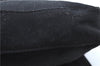 Authentic FENDI Shoulder Hand Bag Purse Jersey Black J2188