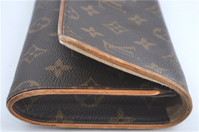 Authentic Louis Vuitton Monogram Pochette Twin GM Shoulder Bag M51852 LV J2191