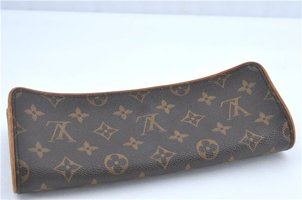 Authentic Louis Vuitton Monogram Pochette Twin GM Shoulder Bag M51852 LV J2191