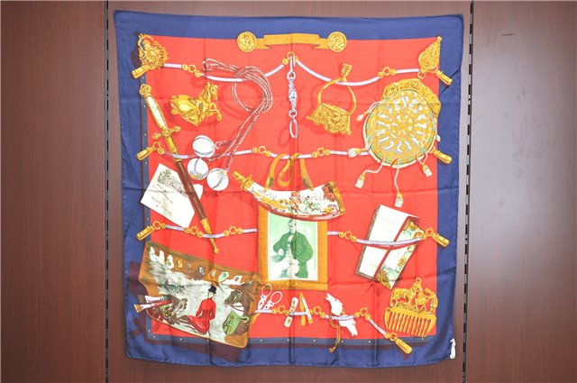 Authentic HERMES Carre 90 Scarf 