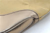 Auth GUCCI Sherry Line Jackie Shoulder Bag Canvas Leather 00013306 Gold J2200