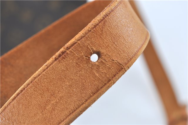 Auth Louis Vuitton Monogram Cartouchiere MM Shoulder Cross Bag M51253 LV J2202