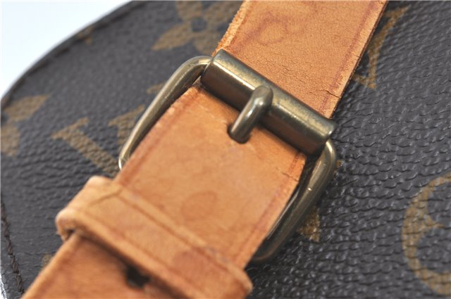 Auth Louis Vuitton Monogram Cartouchiere MM Shoulder Cross Bag M51253 LV J2202