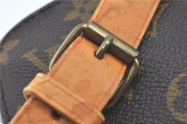 Auth Louis Vuitton Monogram Cartouchiere MM Shoulder Cross Bag M51253 LV J2202