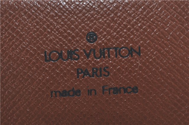 Auth Louis Vuitton Monogram Cartouchiere MM Shoulder Cross Bag M51253 LV J2202