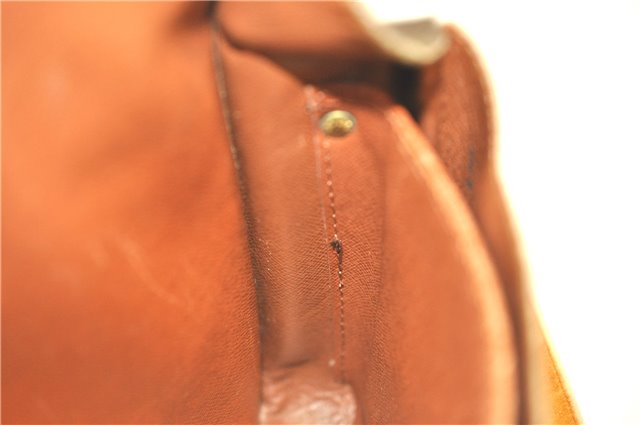 Auth Louis Vuitton Monogram Cartouchiere MM Shoulder Cross Bag M51253 LV J2202