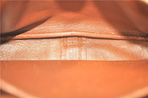 Auth Louis Vuitton Monogram Cartouchiere MM Shoulder Cross Bag M51253 LV J2202