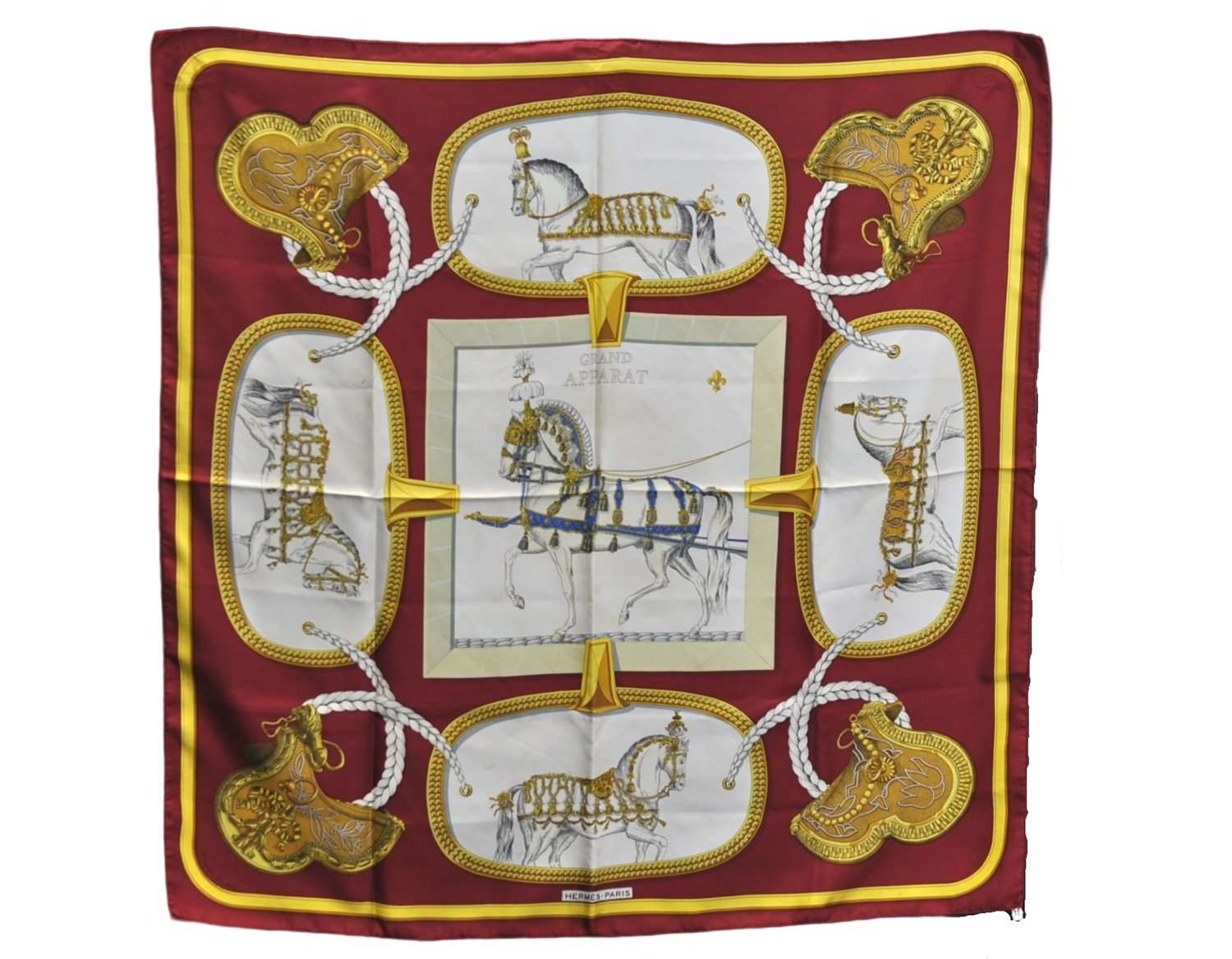 Authentic HERMES Carre 90 Scarf 