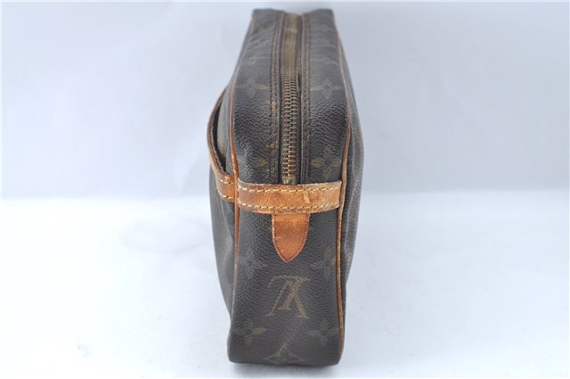 Authentic Louis Vuitton Monogram Compiegne 23 Clutch Hand Bag M51847 Junk J2208