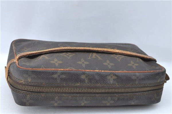 Authentic Louis Vuitton Monogram Compiegne 23 Clutch Hand Bag M51847 Junk J2208