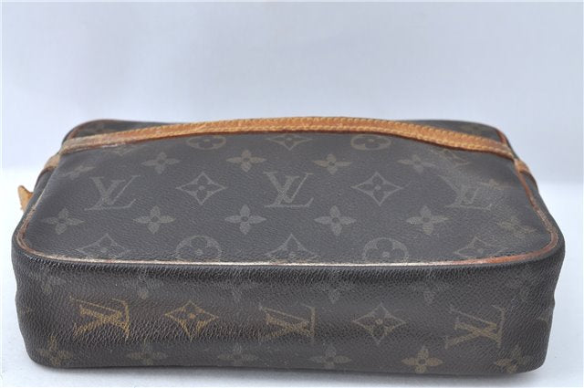 Authentic Louis Vuitton Monogram Compiegne 23 Clutch Hand Bag M51847 Junk J2208